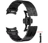 No Gaps Quick Fit Band For Samsung Galaxy Watch7 40/44mm Metal Butterfly Buckle Strap For Samsung Watch 4/5/6 42 43mm Bracelet