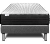 Conjunto VITAL MEMO ONE 120 x 190 cm cm somier Kit gris