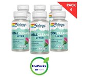 Solaray EcoPack 6 Total cleanse Liver 60 Cap.
