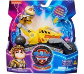 Patrulla Canina - LA SUPERPELÍCULA - Figuras DE ACCIÓN Y Coches DE Juguetes LA Patrulla Canina - Rubble Patrulla Canina y Camión de Construcción - Luces y Sonidos - 6067511 - Juguetes Niños 3 Años +