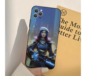 1pcGame Caitlyn A-Arcane L-Lol Phone Case Silicone Soft For IPhone 16 15 14 13 12 11 Plus Pro Max Plus