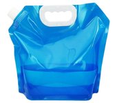 Bolsa de Agua portátil piegable de 2 piezas, contenedor de Agua para acampar de 5 L, Bolsa de Agua plegable para exteriores para senderismo, Baracoas, Deporte, picnics y festivales.