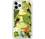Funda compatible con iPhone 11 Pro - Tucanes fondo Verde