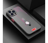 Marvel Anime Spiderman For Apple iPhone 14 13 12 11 XS Mini Pro Max 8 7 6S 6 XR X Plus Frosted Translucent Phone Case