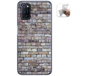Tumundosmartphone Funda Gel Tpu para Oppo A52 / Oppo A72 diseño Ladrillo 02 Dibujos