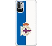 Funda original compatible con Xiaomi Redmi Note 10 5G - Poco M3 Pro 5G - RC Deportivo Escudo blanquiazul
