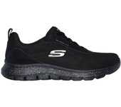 Zapatillas Skechers Flex Appeal 5.0 Waterproof Mujer Negro