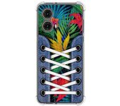 Tumundosmartphone Funda Silicona Antigolpes para Motorola Moto G85 5G diseño Zapatillas 12 Dibujos