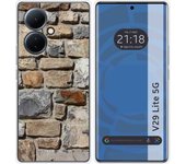 Funda Silicona para Vivo V29 Lite 5G diseño Ladrillo 03 Dibujos