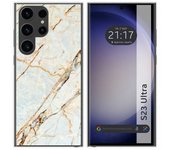 Funda Silicona para Samsung Galaxy S23 Ultra 5G diseño Mármol 13 Dibujos