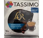 Tassimo-  L'Or - 2 paquetes - Café Cápsulas Decaffeinato - 16 Cápsulas