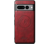 EUCAGR Luxury Magsafe Magnetic Wallet Leather Phone Case For Google Pixel 9 Pro Pixel 8 7 6 Pro 6A 7A 8APocket Card Holder Cover