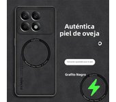 Leather Case For POCO X7 Pro X6/F6/M6 Pro 4G 5G C75 C65 C61 Xiaomi 15 Pro 14/T Pro Ultra Magnetic Magsafe Wireless Charge Cases