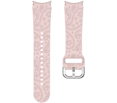 Flower Engraved Band For Samsung Galaxy Watch 7/ FE/ 6/5/ 4 40mm/ Watch 6 Classic 43mm 47mm Soft Silicone Replacement Watch Band