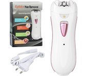 Depiladora eléctrica para rostro y bikini para mujer, inalámbrica, recargable, con luz y estuche, idea de regalo