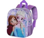 Mochila 3D Frozen, Acolchada, Licencia 100% Oficial, 30x25x10 cm, Karactermania - Kiglam