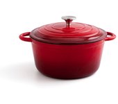 Cocotte hierro fundido esmaltado Bidasoa Fierro – Redonda 24 o 28 cm y Ovalada 30x23 cm – Apta para horno e inducción