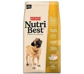 Picart Nutribest Adult Light 15 Kg Comida Para Perros