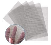 Malla de alambre tejida de acero inoxidable 304, malla de ventilación de 11,8" x 8,2" (300 x 210 mm), orificio de 1 mm, malla de malla 20