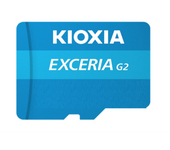 Micro sd kioxia 128gb exceria g2 w - adaptor