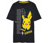 Camiseta niño Pokemon - Team Pikachu negra Raíz MERCHAN-STORE Camisetas Pokemon