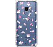 Funda original compatible con Samsung Galaxy S9 - Hello Kitty Patron Flower