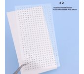 Mix 2mm/3/mm4mm Hair Pearls Stick on Self Adhesive Pearls Stickers Face Pearls Stickers for Hair Face Makeup Nail DIY Crafts