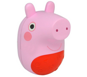 Kids Licensing sonajero Roly Poly cascabel y balanceo Peppa Pig, juguete de bebé