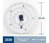 Ceiling Light Led Panel 220v-240v Round LED Module 12W-36W Cold White Warm White Energy-Saving Replacement LED Modified LED Ligt