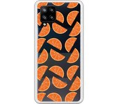 Funda compatible con Samsung A42 5G - Patron naranjas