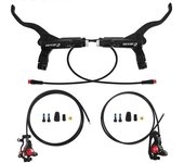 ZOOM HB-775E E-BIKE Hydraulic Disc Brake Set Electric Scooter MTB Bicycle Power Off Control Pistons Oil Hydraulic Disc Brakes