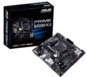 Placa Base Asus Prime B450M-K II AMD B450 Ryzen AM4 M.2 Hdmi/dvi/d-sub SATA 6 Gbps 1 GB Ethernet USB 3.2 Gen 1 BIOS Flashback
