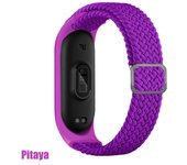 Bracelet for Mi band 7 Strap Elastic adjustable Nylon Braided Miband4 miband 5 correa Wristband xiaomi Mi band 3 5 4 6 strap
