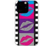 Funda compatible con iPhone 13 Pro - Besos Rodaje