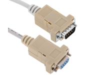 Cable Serie Null-Modem 1.8m (DB9-M/H) - BeMatik