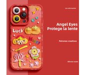 Deluxe Case For iphone16 15 14 13 12 11 Pro Max X XR Xs Silicone Advanced Cell Phone Protective Cover Anti-fall Clay Painting