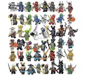 48 Piece Set Ninjago Miniatures Set Action Figures Children's Toys Birthday Party Gifts For Adults And Children Boys And Girls