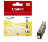 Cartucho tinta canon cli 521 amarillo 9ml pixma 3600 - 4600 - 4700 mp 540 - 550 - 560 - 620 - 630 - 640 - 980 mx860 - 870