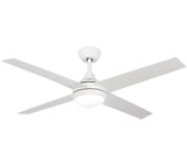 IluminaShop - Ventilador de Techo LED 18W Blanco Motor DC 3000+4000+6000 con Mando a Distancia