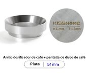 Coffee Dosing Ring Espresso Dosing Funnle 51mm 53mm 58mm Magnetic For Delonghi Breville E61 Portafilter Barista Tool Accessorie