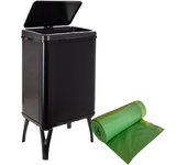 Wellhome Cubo de Basura Inteligente de 40L - Gris
