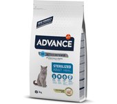 Advance Feline Sterilized Pavo y Cebada Para Gatos Esterilizados 3Kg