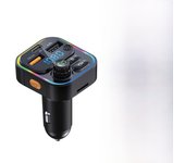 Bluetooth 5.0 FM Transmitter Handsfree Car Radio Modulator MP3 Player With 22.5W USB Super Quick Charge Adapter for Car