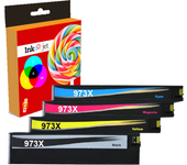Compatible Pack 4 HP 973X VB Cartuchos de Tinta Pigmentada
