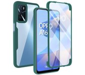 360 Full Screen Protection High Transparency Phone Cover Case For OPPO A79 A96 A95 A94 A36 A76 A92 A93 A54 A77 Find X5 Pro 5G 4G