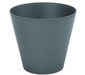 Plastiken Maceta de Jardín Resistente - Cono de Inyección Color Antracita ø32cm
