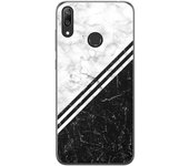 Tumundosmartphone Funda Gel Tpu para Huawei Y7 2019 diseño Mármol 01 Dibujos