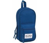 Plumier Mochila BlackFit8 M747 Azul oscuro 12 x 23 x 5 cm (33 Piezas)
