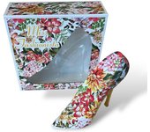 Miss Fashionista White EDP Eau de Parfum Perfume Mujer Stiletto con Estampado Floral Montage Brands 100 ml