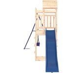 vidaXL Parque infantil de exterior madera maciza de pino